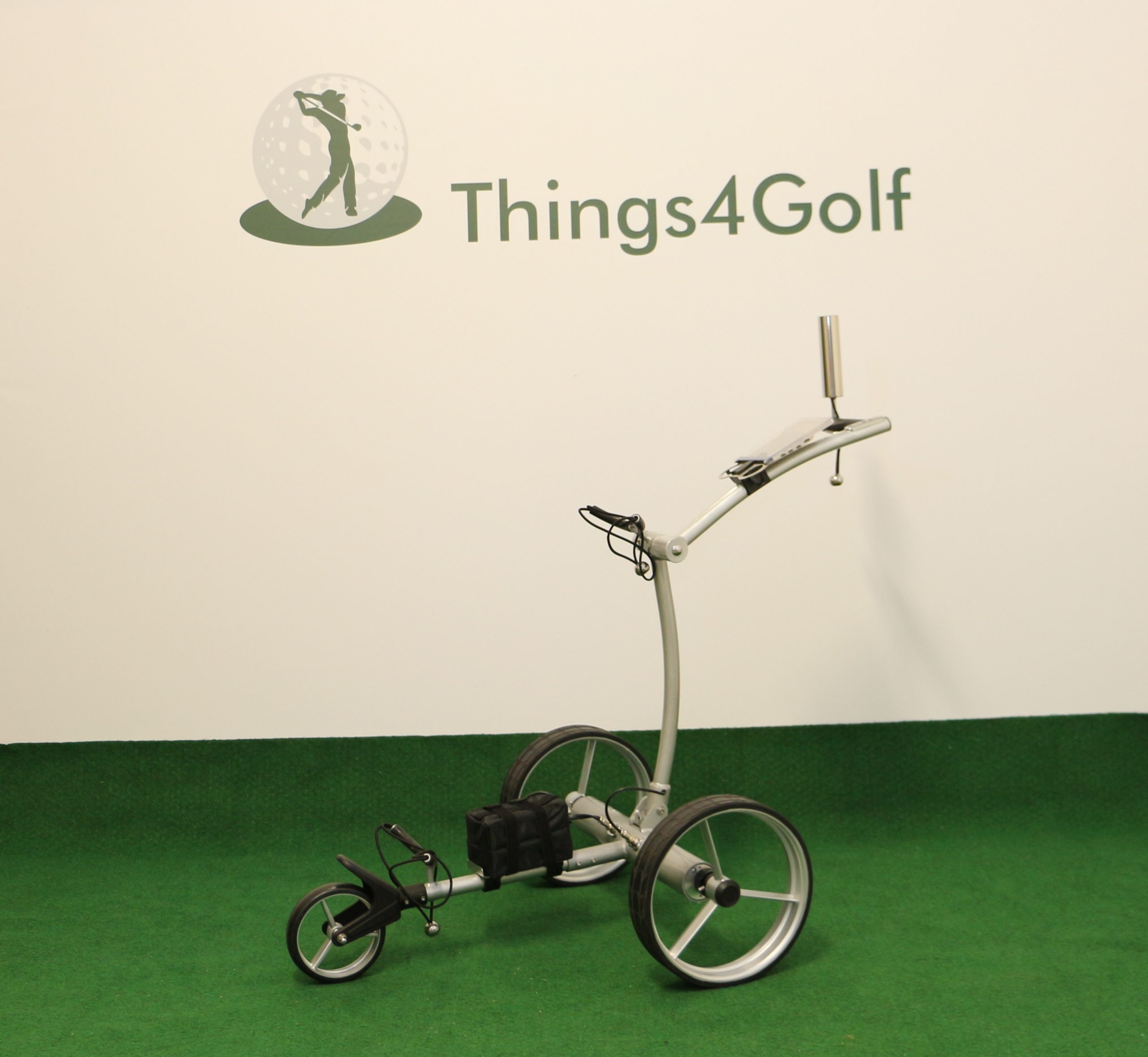 Kapper zal ik doen gemak T4G GT5 Electrische Golftrolley Alu (remote) – Things4Golf