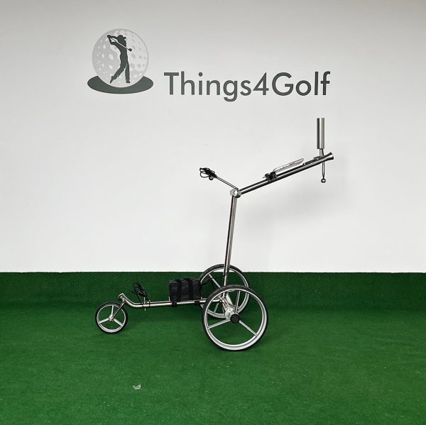 T4G GT4 Electrische Golftrolley RVS (remote)