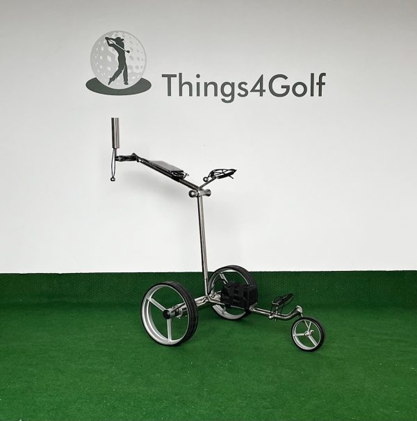 T4G GT4 Electrische Golftrolley RVS (remote)