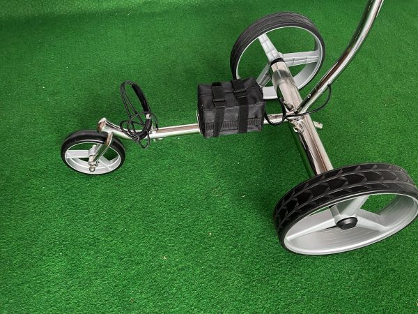 T4G GT2 Electrische Golftrolley RVS (remote) "Package Deal"