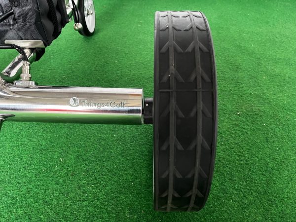T4G GT2 Electrische Golftrolley RVS (remote) "Package Deal"
