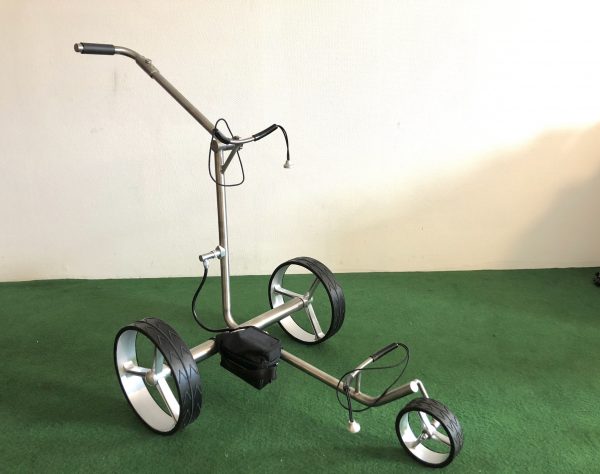 T4G GT1 Electrische Golftrolley Titanium (remote) "Package deal"