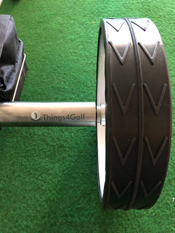 T4G GT1 Electrische Golftrolley Titanium (remote) "Package deal"
