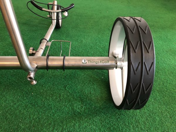 T4G GT1 Electrische Golftrolley Titanium (remote) "Package deal"