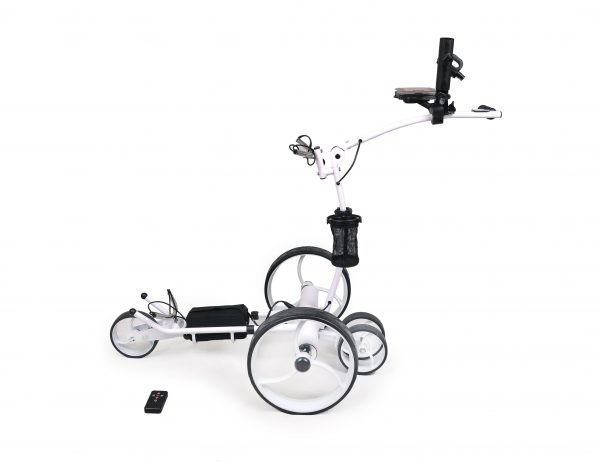 T4G GT7 Electrische Golftrolley Alu (remote) "Package deal"