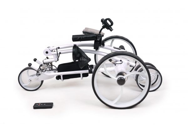 T4G GT7 Electrische Golftrolley Alu (remote) "Package deal"