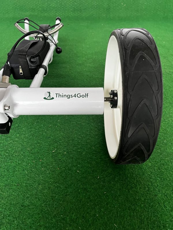 T4G GT7 Electrische Golftrolley Alu (remote) "Package deal"