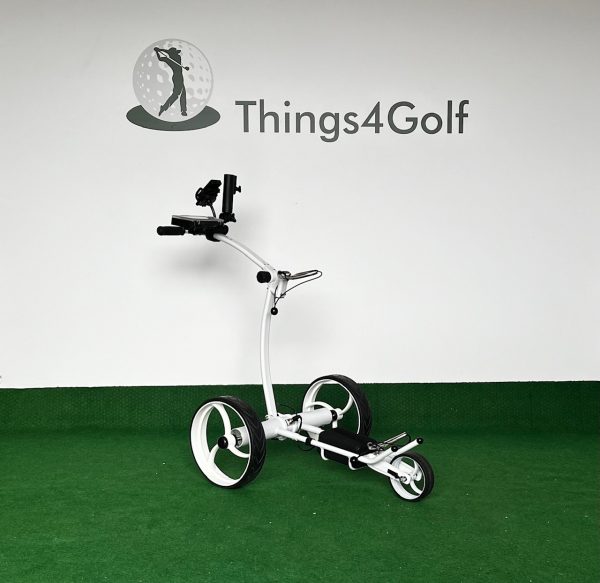 T4G GT7 Electrische Golftrolley Alu (remote) "Package deal"