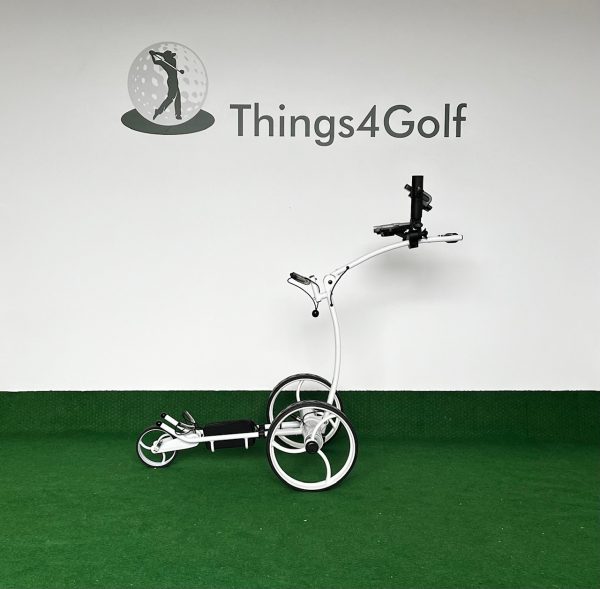 T4G GT7 Electrische Golftrolley Alu (remote) "Package deal"