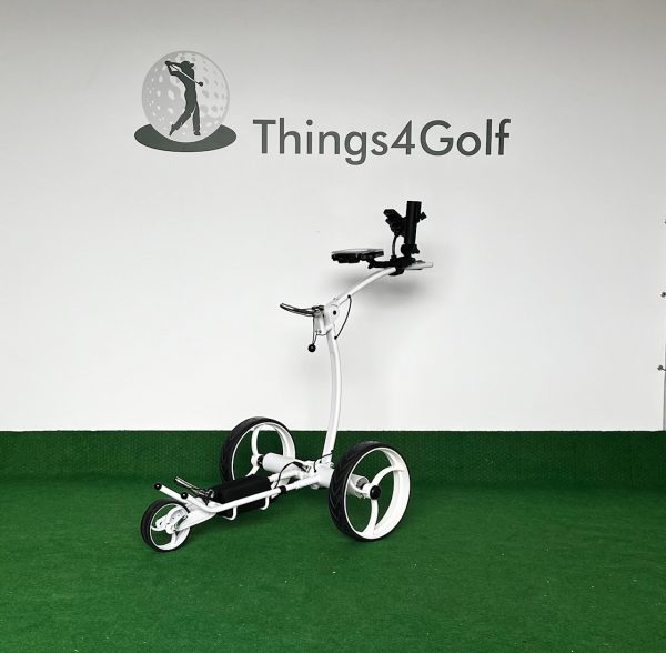 T4G GT7 Electrische Golftrolley Alu (remote) "Package deal"