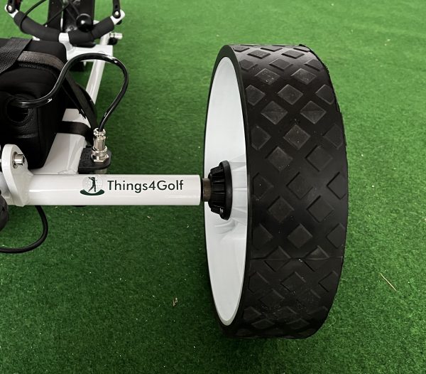 T4G GT7-N Electrische Golftrolley Alu "Package deal"