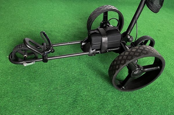 T4G GT9 Electrische Golftrolley Carbon (remote) "Package deal"